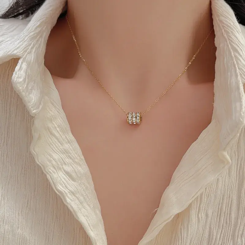 Round Pendent Neclace - FY0128